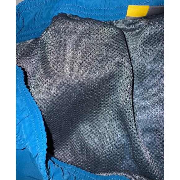 Eddie Bauer Blue Lined Pocket Board Shorts Swim Trunks Mens Medium 8" Inseam - Picture 5 of 5